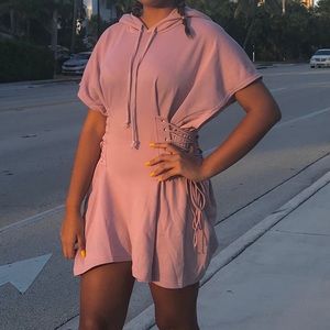 Hooded Tunic Dress - Fashion Nova
